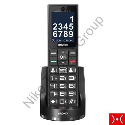 Brondi Easy Phone Amico Fidato Nero