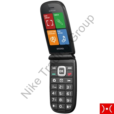 Brondi Feature Phone Raptor Nero Metal