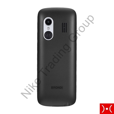Brondi Easy Phone Amico di Casa + Nero