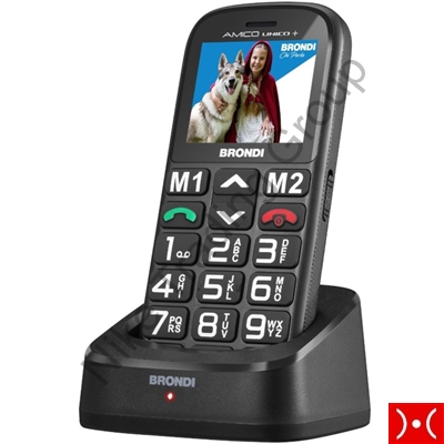 Brondi Easy Phone Amico Unico+ Nero