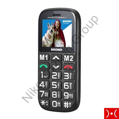 Brondi Easy Phone Amico Unico+ Nero