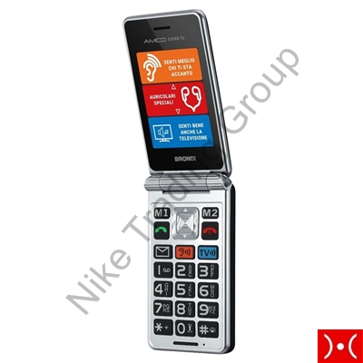 Brondi Easy Phone Amico Super TV Gunmetal Grey