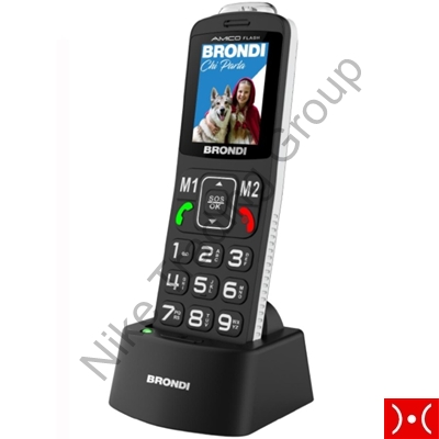 Brondi Easy Phone Amico Flash Black