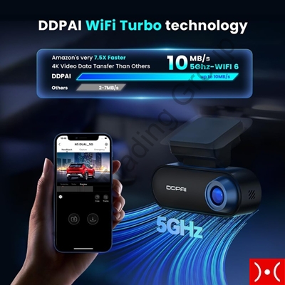 DDPAI Dash Camera N5 Dual 2026 4K 32GB