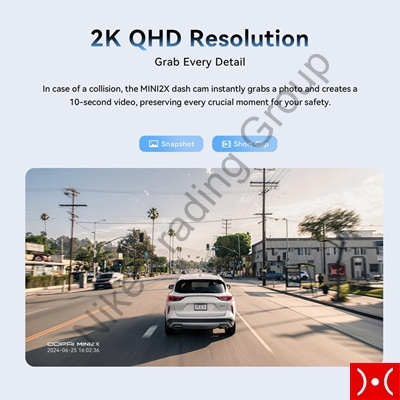DDPAI Dash Camera Mini 2X 2K Wifi