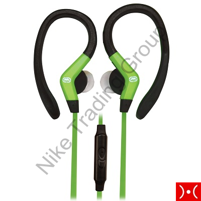 Auricolare Stereo Sport Green 3,5mm Octane Ecko