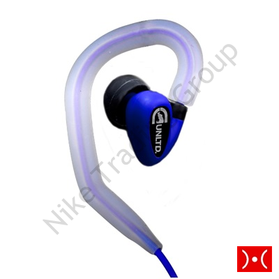 Auricolare Stereo Sport Blue 3,5mm Trainer Ecko