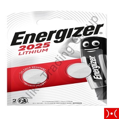 ENERGIZER Lithium CR2025 BP2