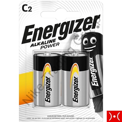 ENERGIZER Pila Alkalina Power 2C Mezza Torcia