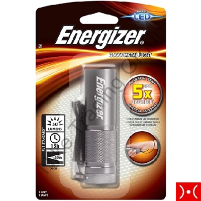 ENERGIZER Torcia Metal 50 lumens