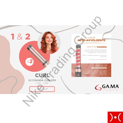 Gama Phon Multistyler Uniq Aura 8 Accessori 1500W