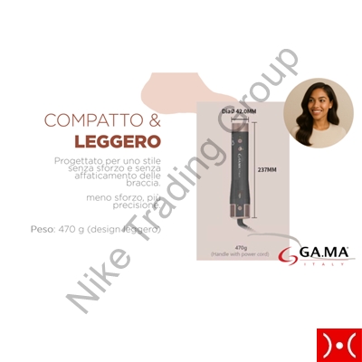 Gama Phon Multistyler Uniq Aura 8 Accessori 1500W