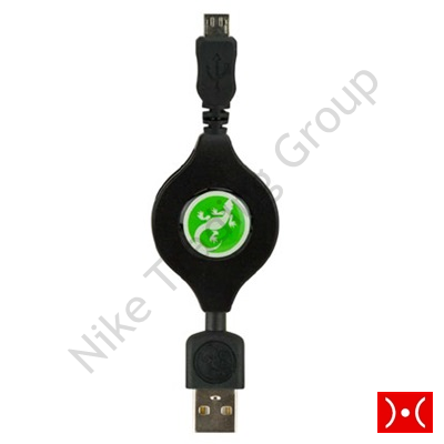 Gecko Connect Retractable USB to Micro-USB Cable