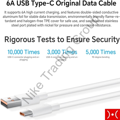 Honor Carica Rete 66W 6A,USB-A + Cavo Type-C White