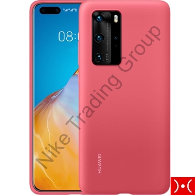 Cover In Silicone Berry Red Orig. Huawei P40