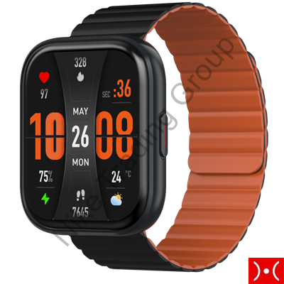 Imiki Smartwatch Frame 3 Black magnetic strap