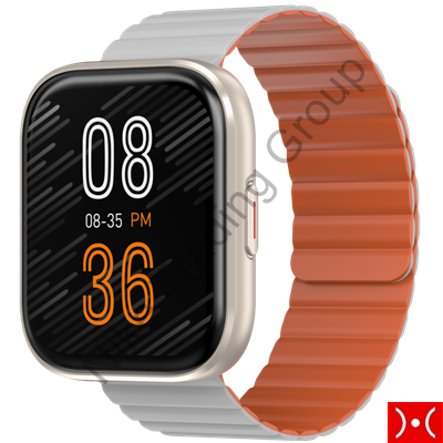 Imiki Smartwatch Frame 3 Gold magnetic strap