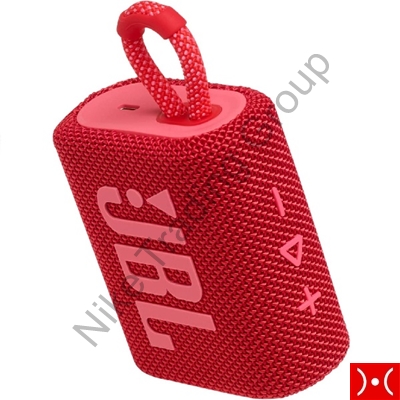 Speaker Bluetooth Go 3 Red JBL