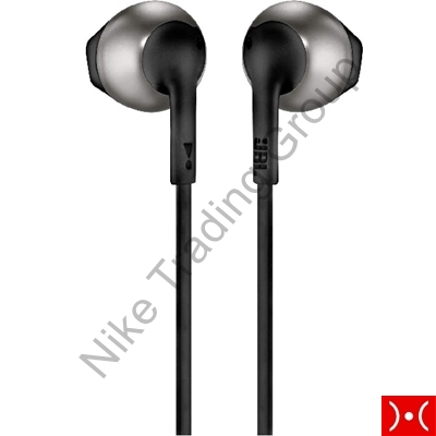 Auricolare con cavo piatto JBL Black T205