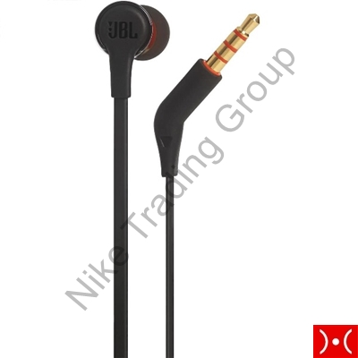 Auricolare con cavo piatto JBL Black T210