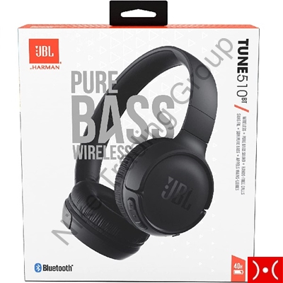 Cuffia Bluetooth Tune 510 BT Black JBL