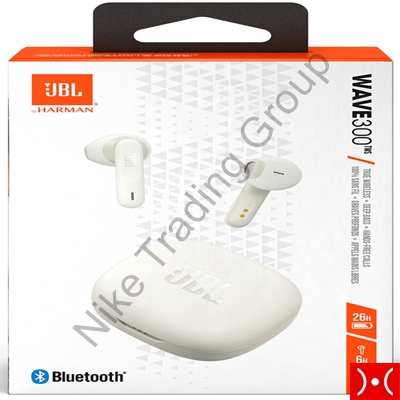 Auricolare Wave 300 True Wireless White JBL