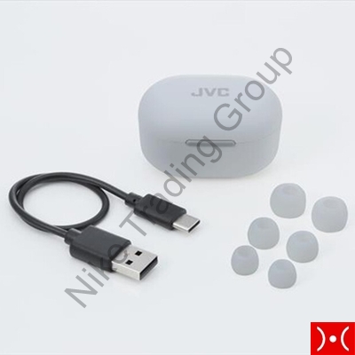 JVC Auricolare Bluetooth True Wireless White + NC
