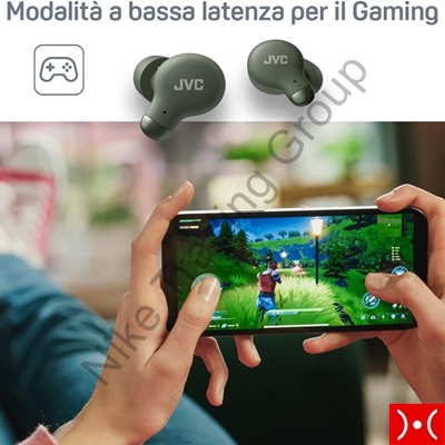 Auricolare Noise Cancellin True Wireless Green JVC
