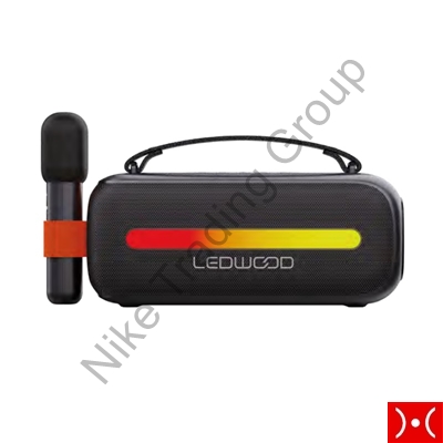Ledwood Access130 Karaoke Black con mic.