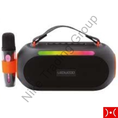 Ledwood Cosmo 80 Karaoke Black con mic.