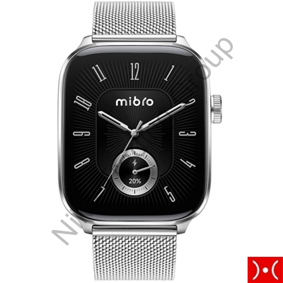 Mibro Smartwatch FIT Silver 2 cinturini