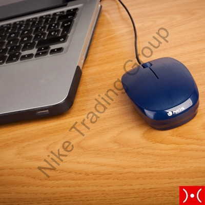 NGS Mouse ottico 1000 dpi USB 3 tasti Blue