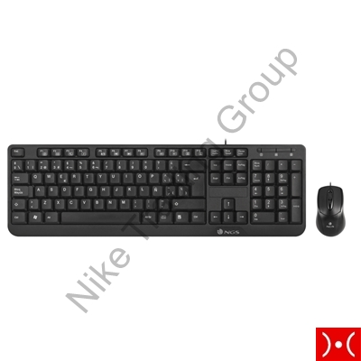 NGS Kit tastiera e mouse a filo USB