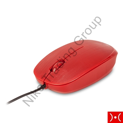 NGS Mouse ottico 1000 dpi USB 3 tasti Red