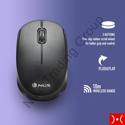 NGS Kit tastiera e mouse wireless da 2,4 GHz