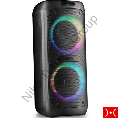 NGS Portable BT Speaker Black 160W