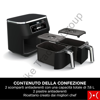 Ninja Friggitrice ad aria Dual Zone 7,6 Lt.