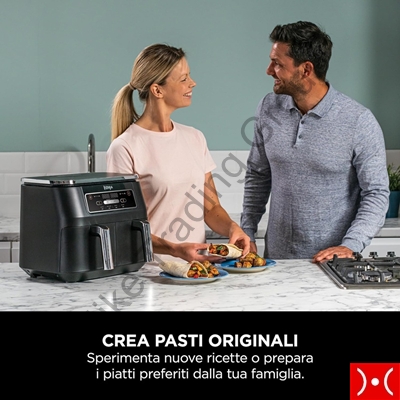 Ninja Friggitrice ad aria Dual Zone 7,6 Lt.