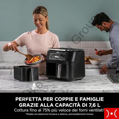 Ninja Friggitrice ad aria Dual Zone 7,6 Lt.