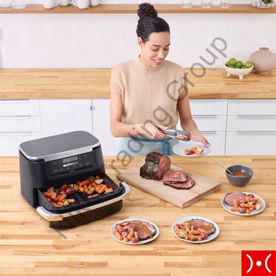 Ninja Friggitrice ad aria FlexDrawer da 6,6 Lt.