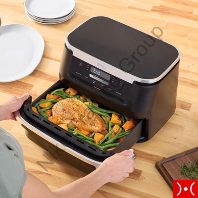 Ninja Friggitrice ad aria FlexDrawer da 6,6 Lt.