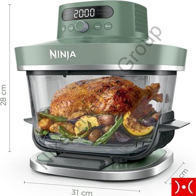 Ninja friggitrice ad aria�in vetro XL Pro Verde