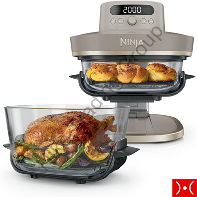Ninja friggitrice aria�in vetro XL Pro Grigio