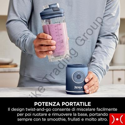 Ninja frullatore portatile blast max blue navy