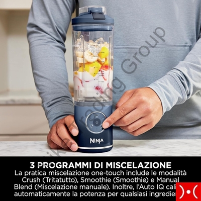 Ninja frullatore portatile blast max rosa