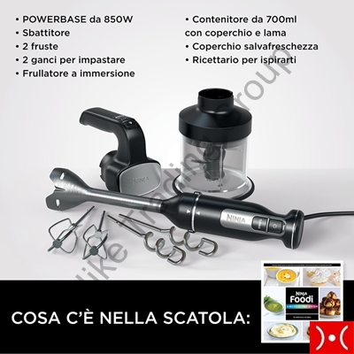 Ninja frullatore 3 in 1 powerbase ci100eu