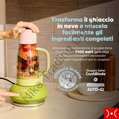 Ninja frullatore Blendboss con borraccia beige
