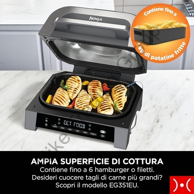 Ninja 6 in 1 Max Grill e friggitrice ad aria