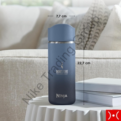 Ninja Borraccia Thirsti Navy 340ml