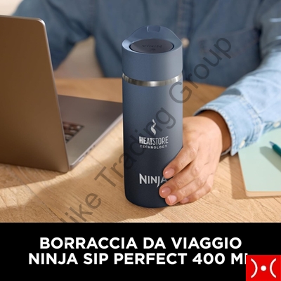 Ninja Borraccia Thirsti Navy 340ml
